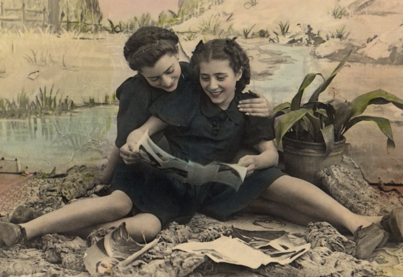 Una foto del 1940 NULLA DIES SINE LINEA