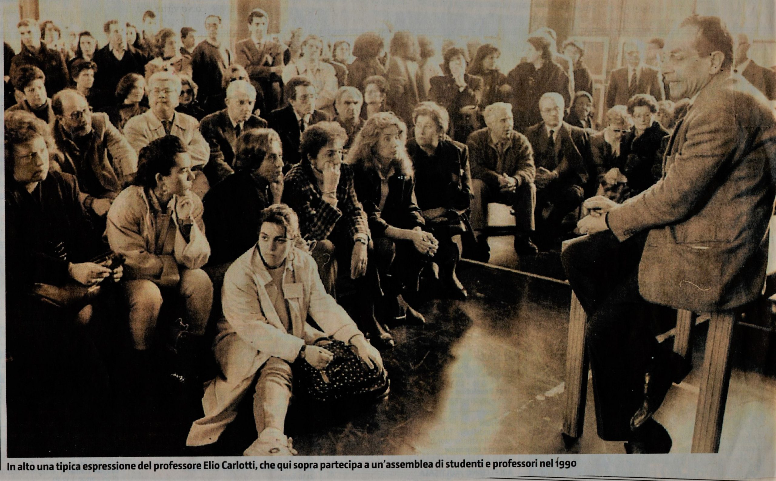 Ricordo del Preside Elio Carlotti NULLA DIES SINE LINEA