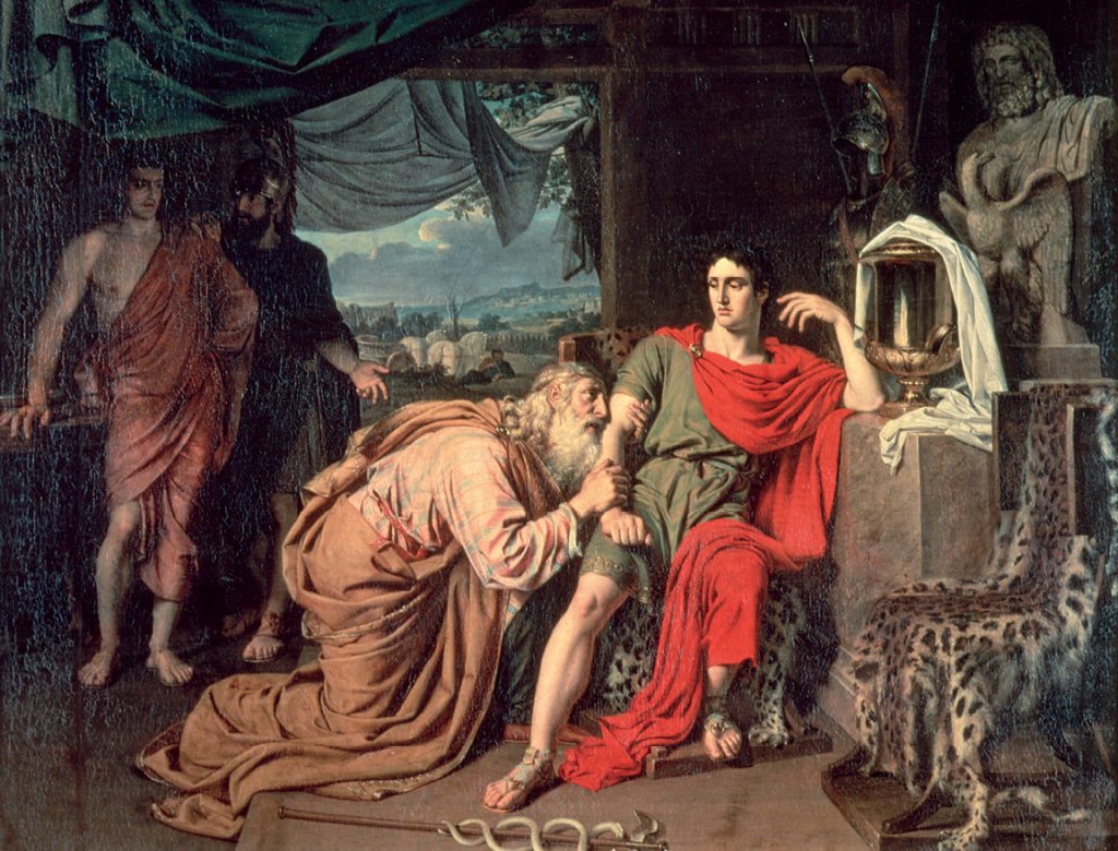 Achille e Priamo – NULLA DIES SINE LINEA